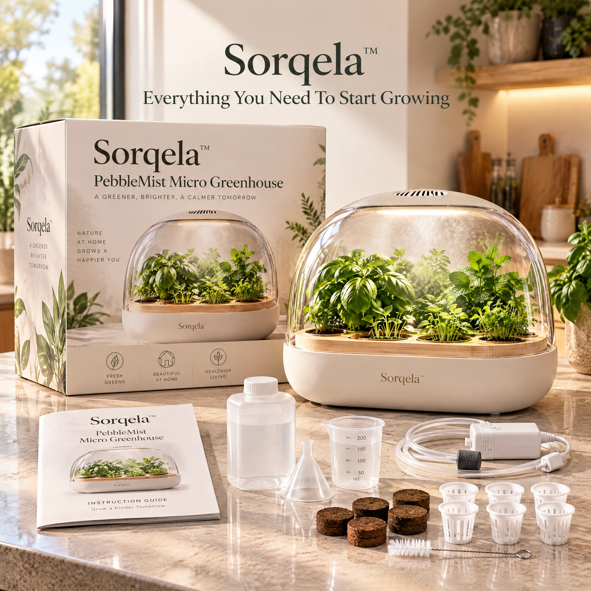 PebbleMist Micro Greenhouse