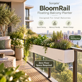 BloomRail Floating Balcony Planter
