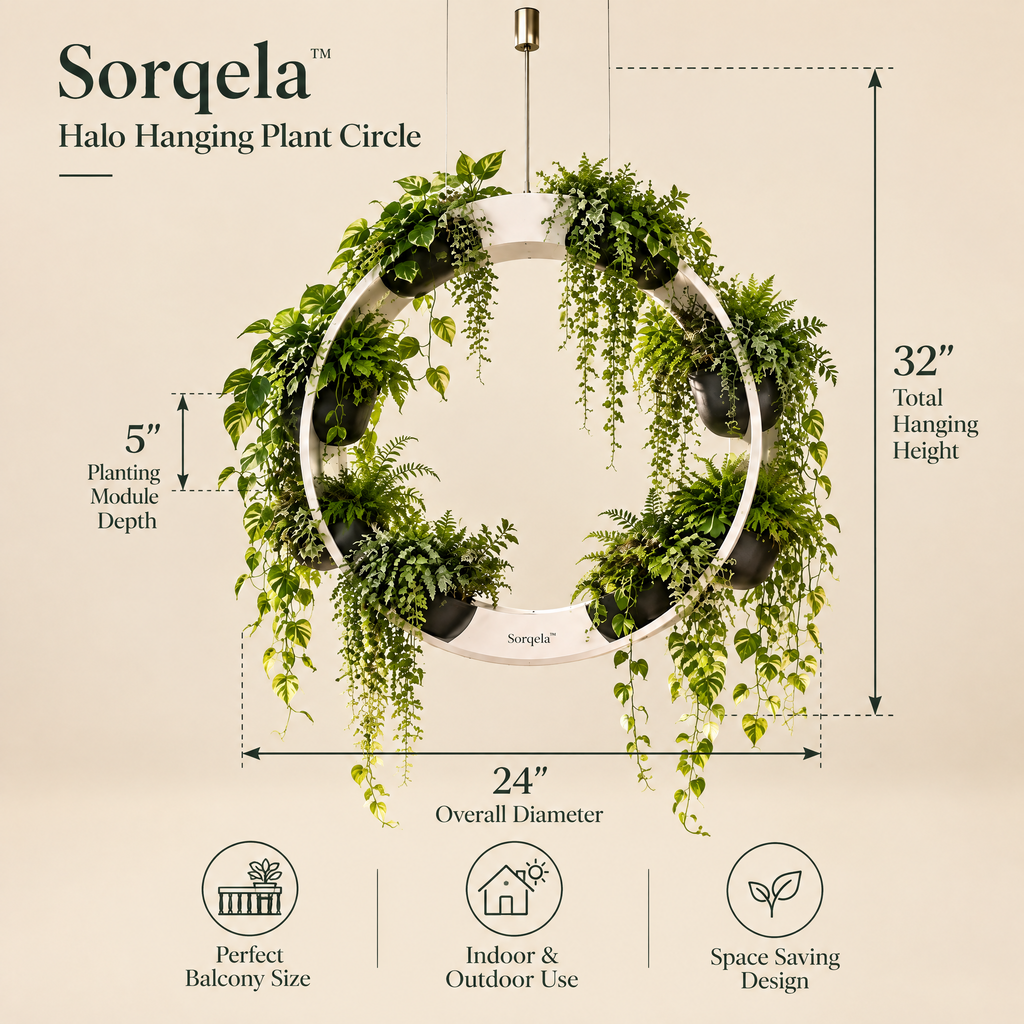Halo Hanging Plant Circle