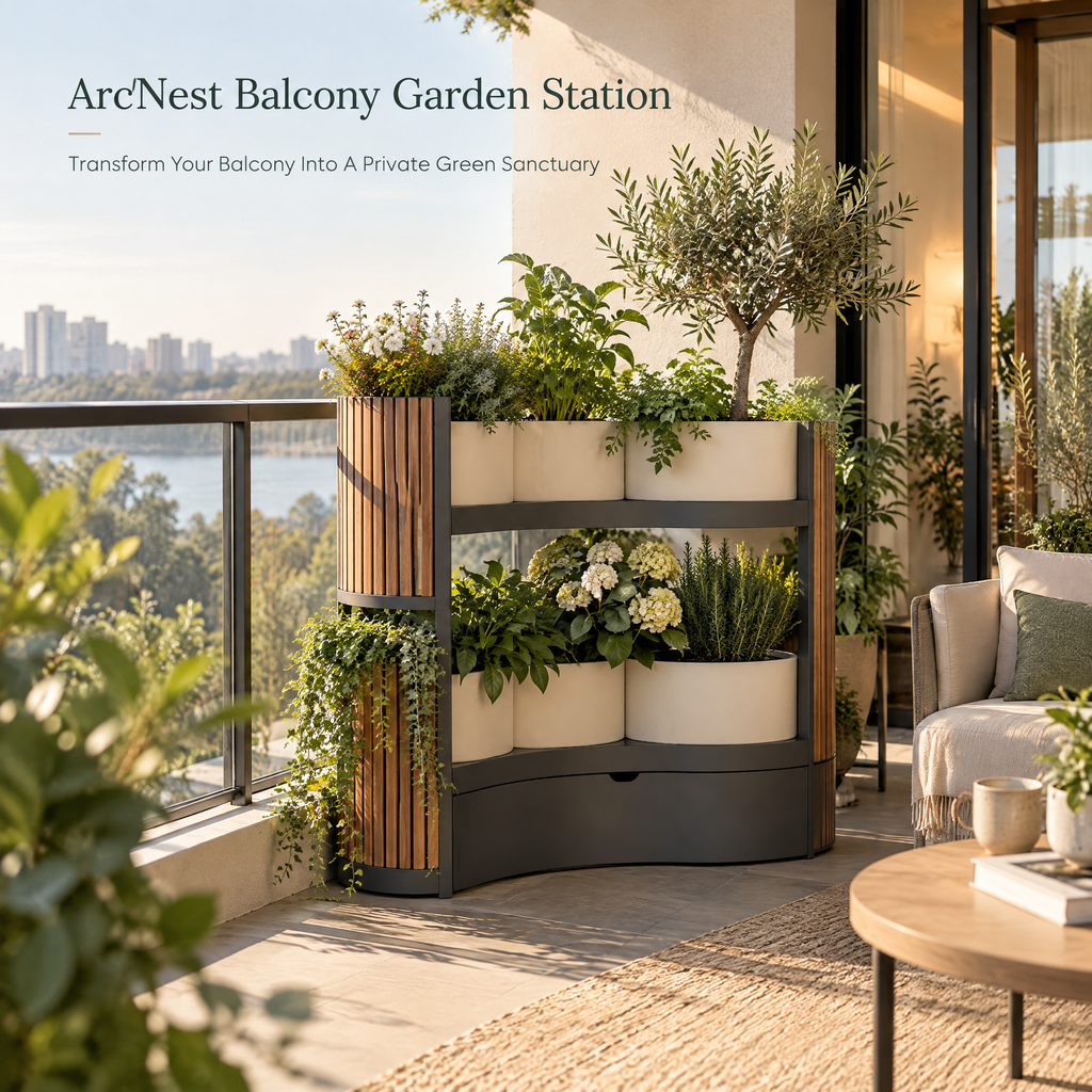 ArcNest Balcony Garden Station