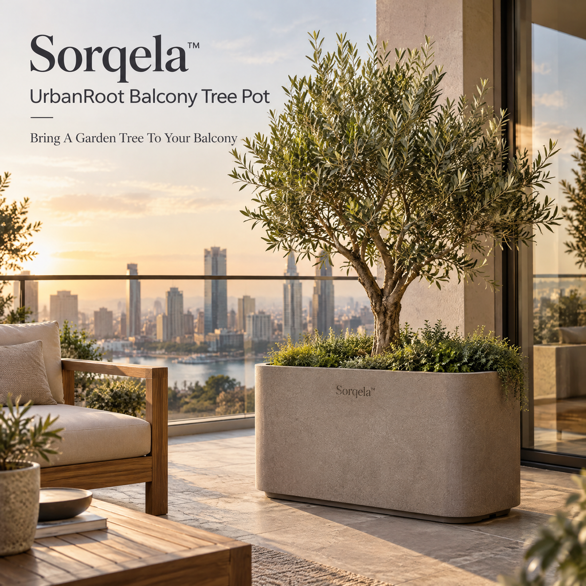 UrbanRoot Balcony Tree Pot