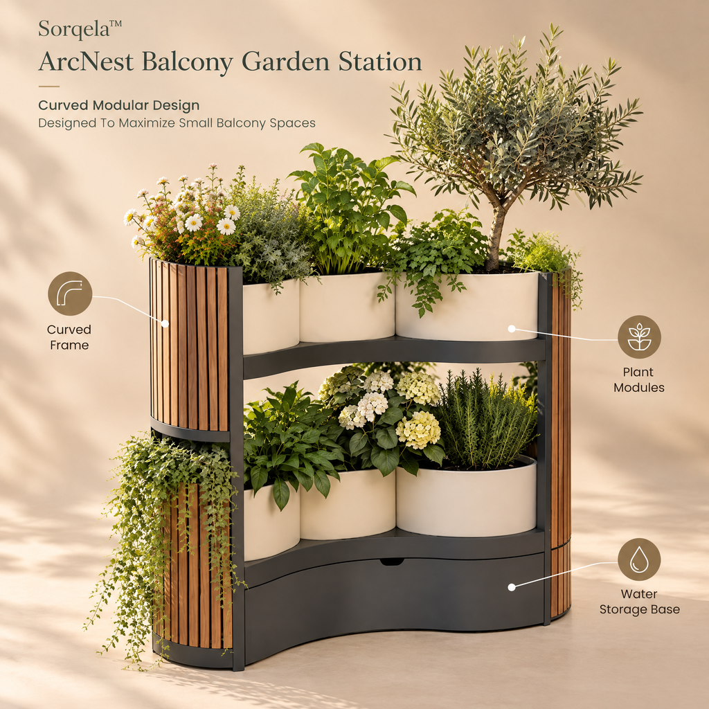 ArcNest Balcony Garden Station