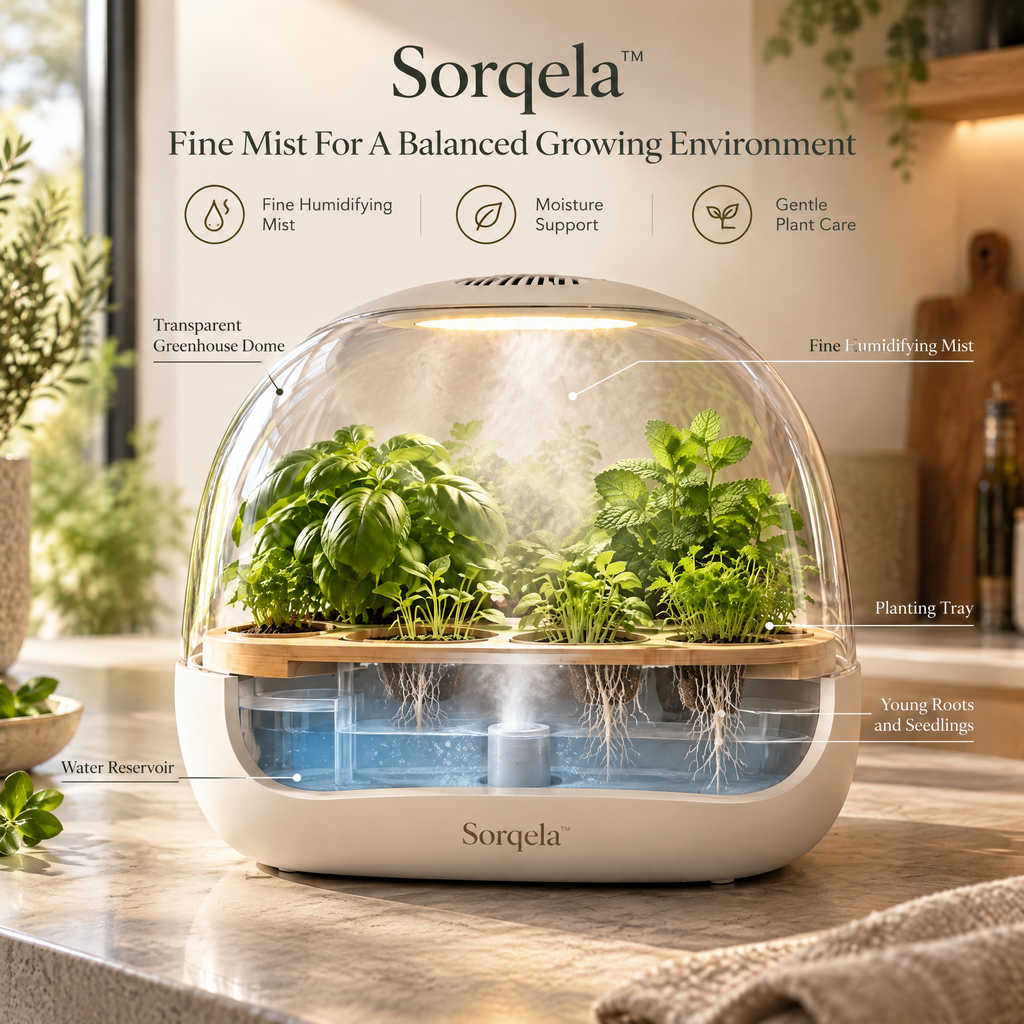PebbleMist Micro Greenhouse