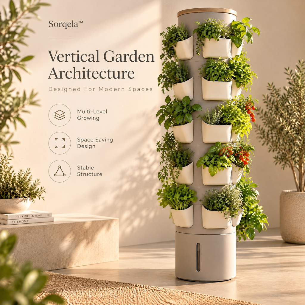 TerraFlow Self-Watering Planter Tower